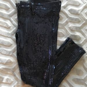 Adriano Goldschmied (AG) Sequin Legging Ankle Jean